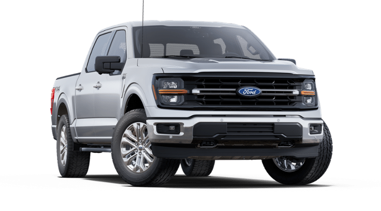 2025 Iconic Silver Metallic Ford F-150 XLT 4X4 Truck